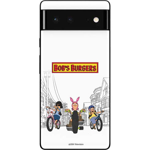 Bobs Burgers Bike Squad Google Pixel 6 Skin